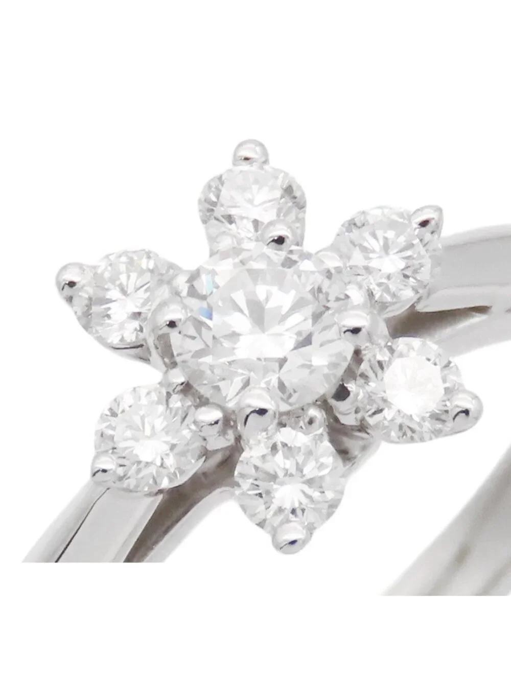 Tiffany & Co Buttercup Ring Platinum Diamond